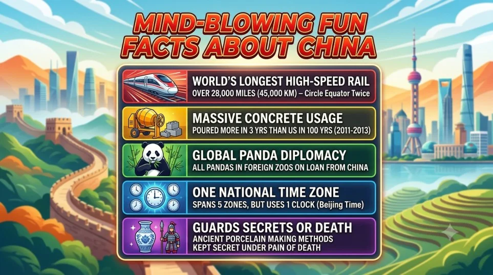 Mind-Blowing Fun Facts About China