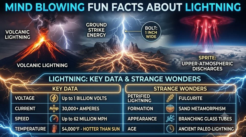 Mind Blowing Fun Facts About Lightning