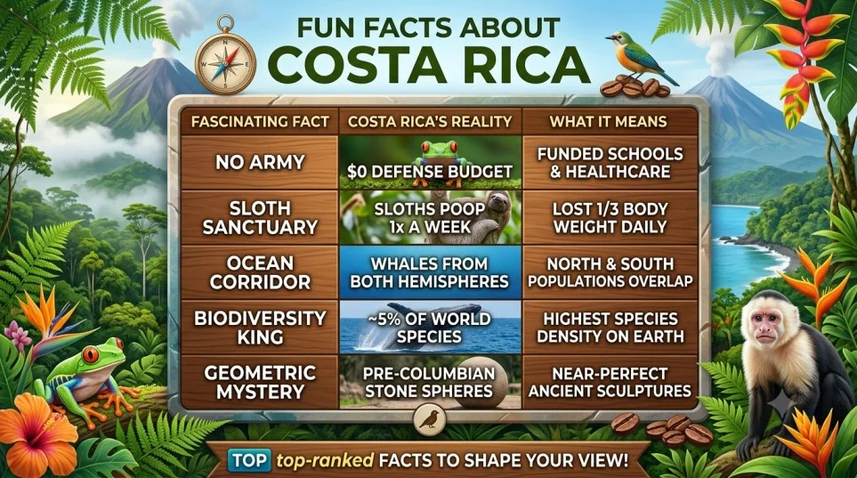 Fun Facts About Costa Rica