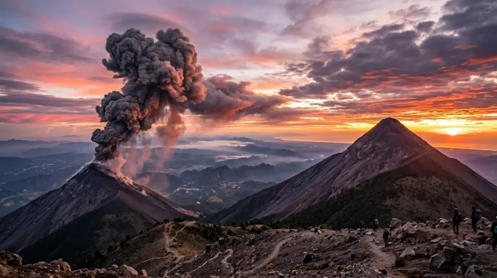 A Country Shaped by Mountains, Lakes, and Volcanoes