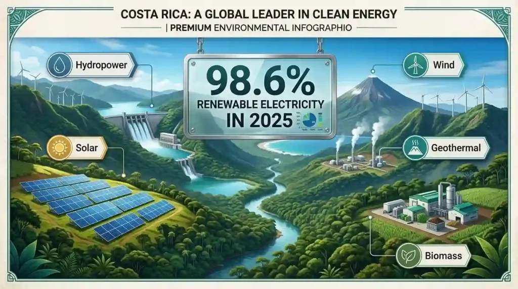 Costa Rica Runs on More Than Sunshine