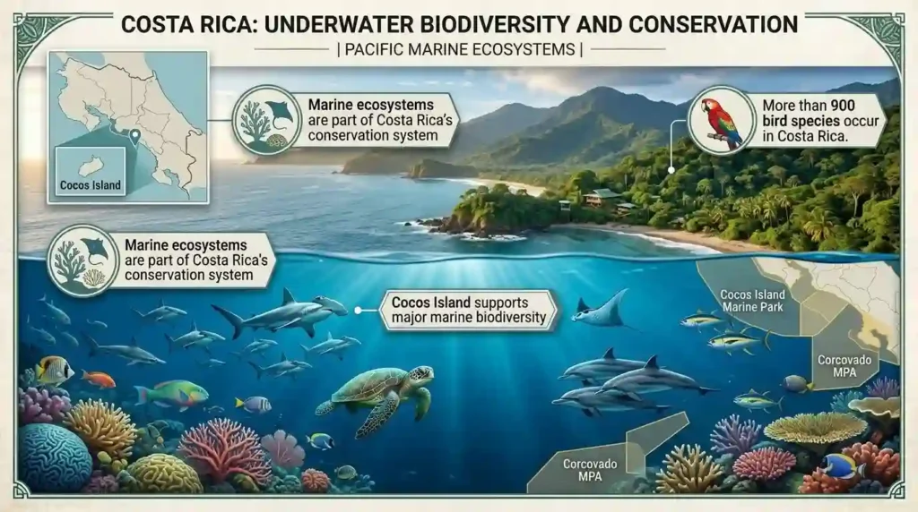 Costa Rica’s Nature Is Also Under the Water