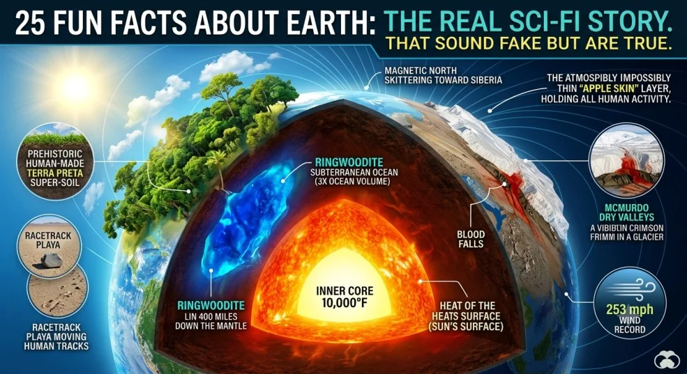 Fun Facts About Earth