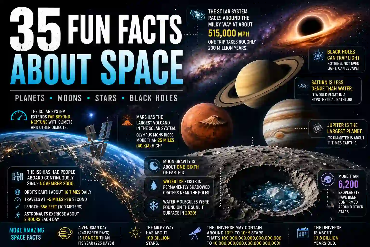 Fun Facts About Space