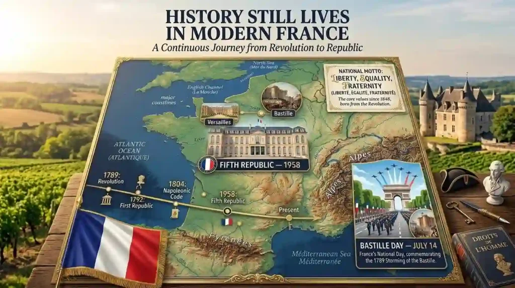 History Still Lives in Modern France