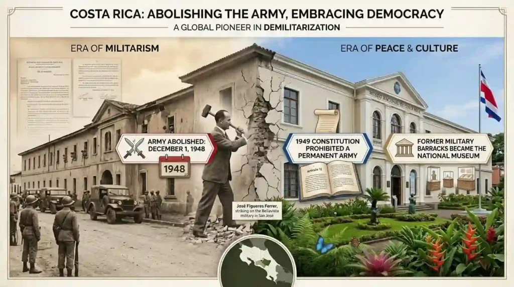 The Country That Gave Up Its Army