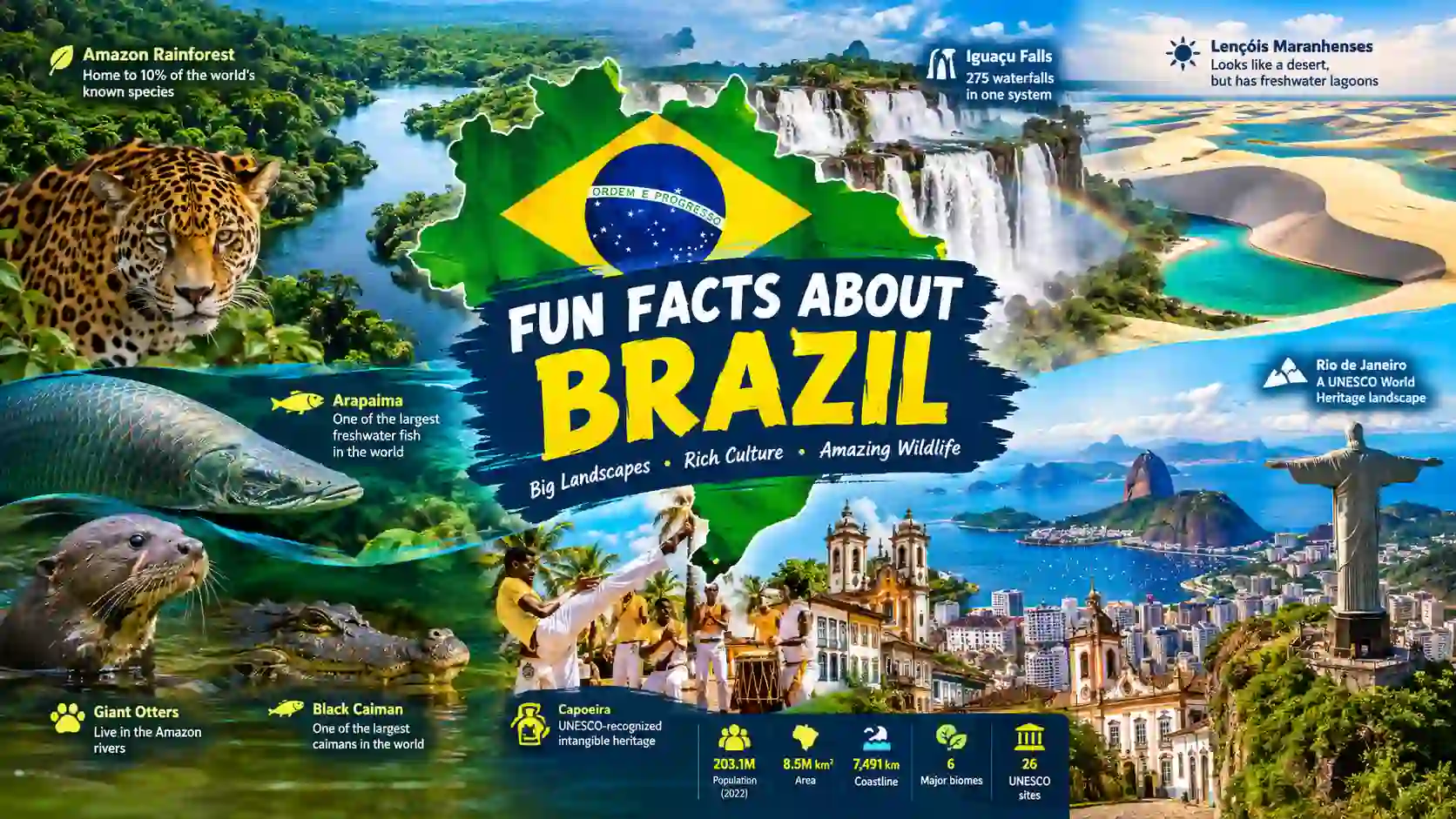 Fun Facts About Brazil: 35 Facts That Will Surprise You